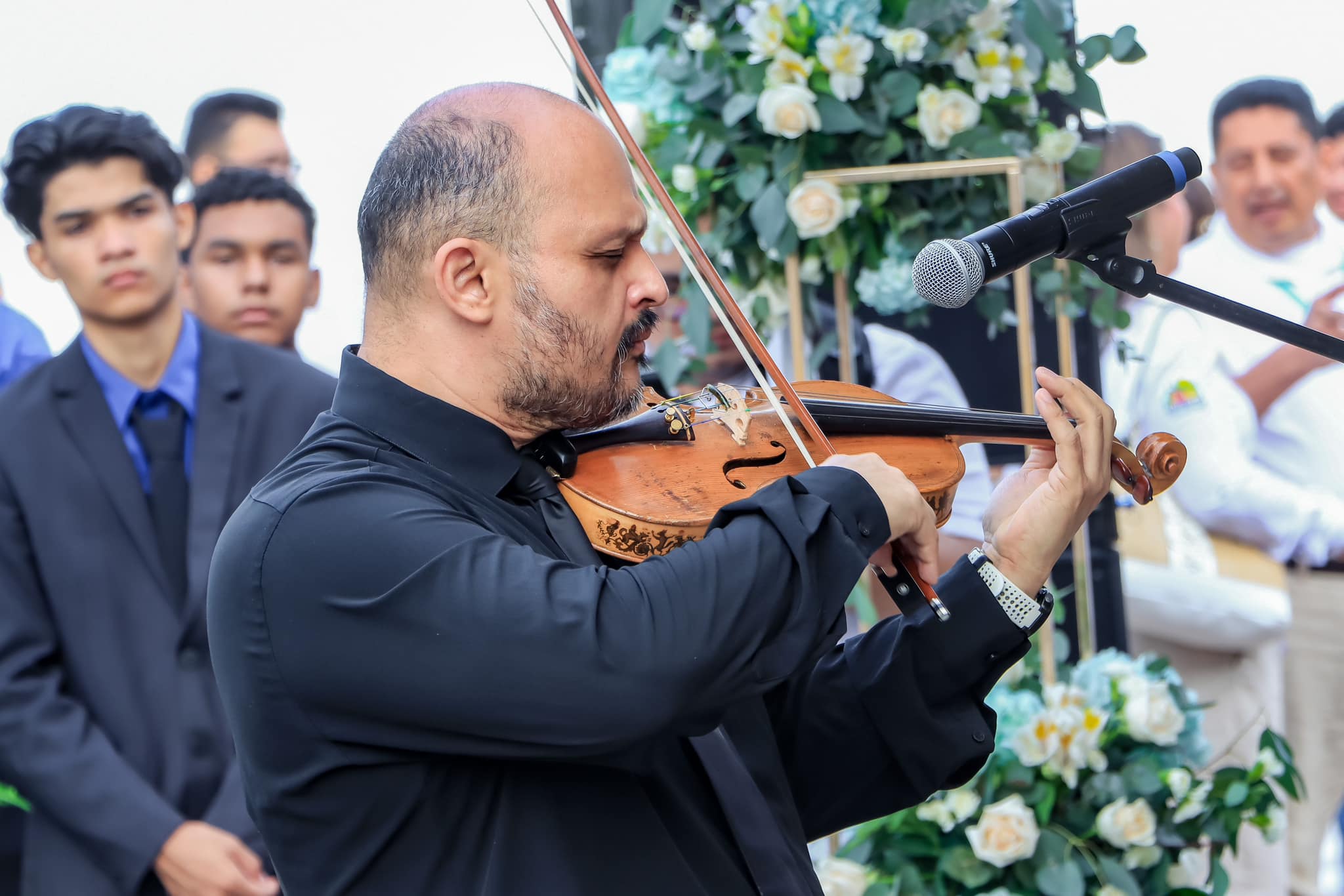 Festejo por el Día de la Bandera Nacional en San Pedro Sula