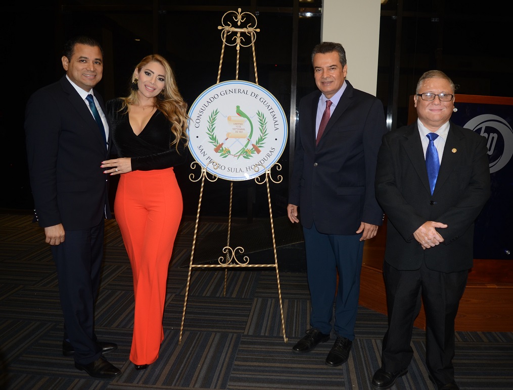 Guatemaltecos residentes en San Pedro Sula conmemoran el 202 aniversario de independencia patria