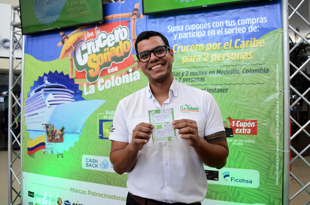 Supermercados La Colonia realizó el sorteo de la promoción de zona norte: “Vive tu crucero soñado con La Colonia”