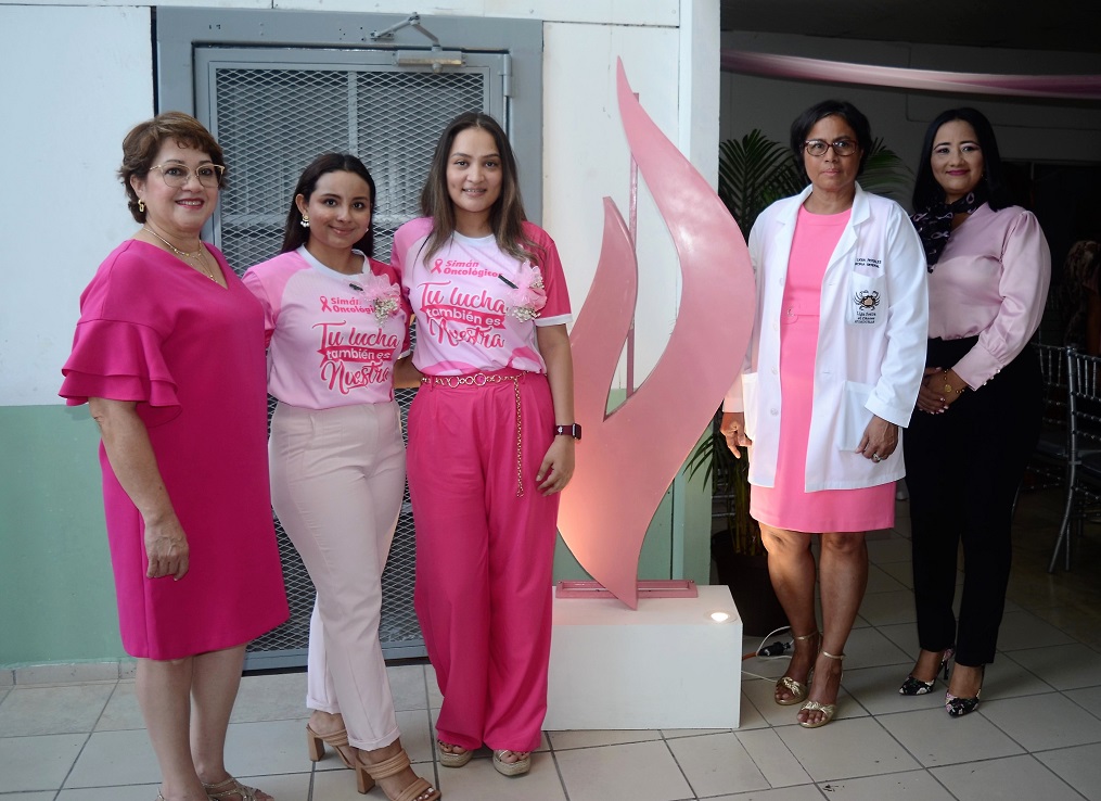 Liga Contra el Cáncer en San Pedro Sula inaugura inicio de campaña rosa 2023 