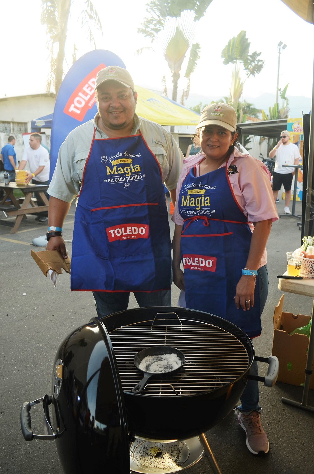 Mucho sabor y aprendizaje en la clase de asado Toledo BBQ en Supermercados Colonial