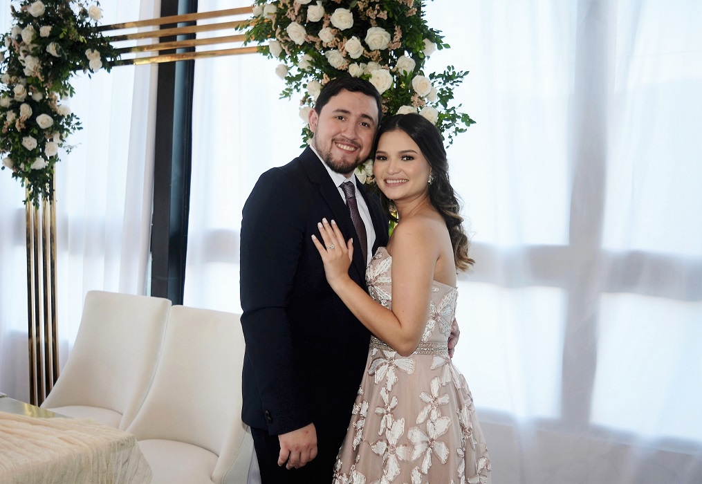 Boda civil de Toribio Prieto y Katherine Sauceda