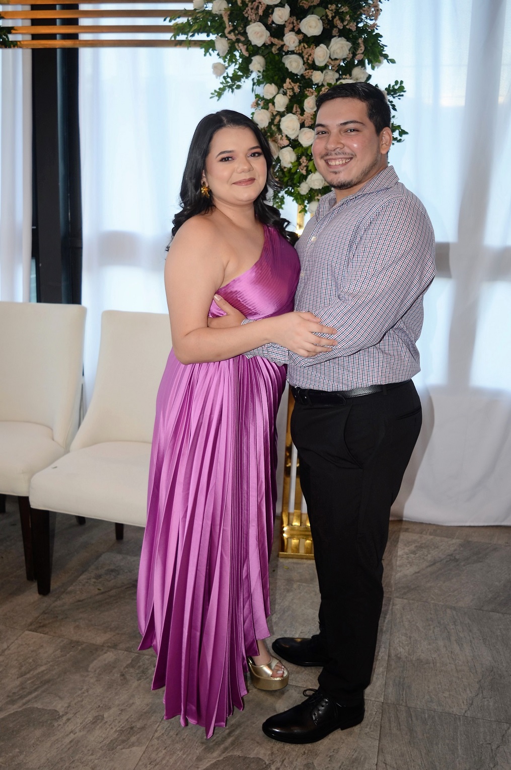 Boda civil de Toribio Prieto y Katherine Sauceda