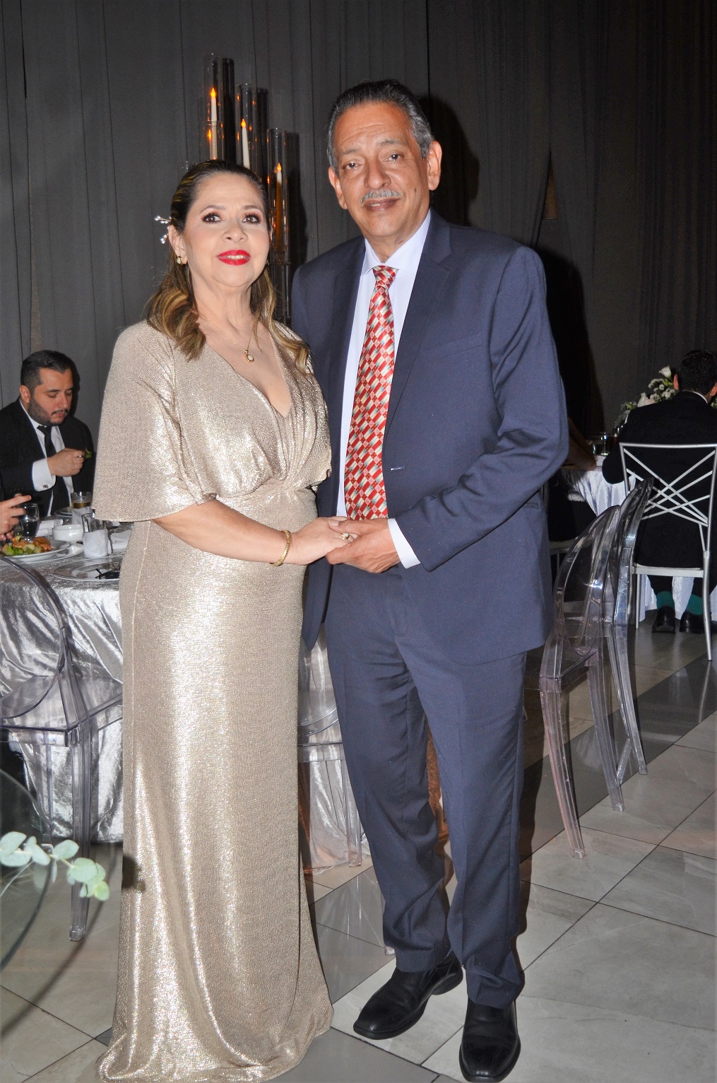 Romántico enlace matrimonial de Cristian Andrade y Gretel Martínez