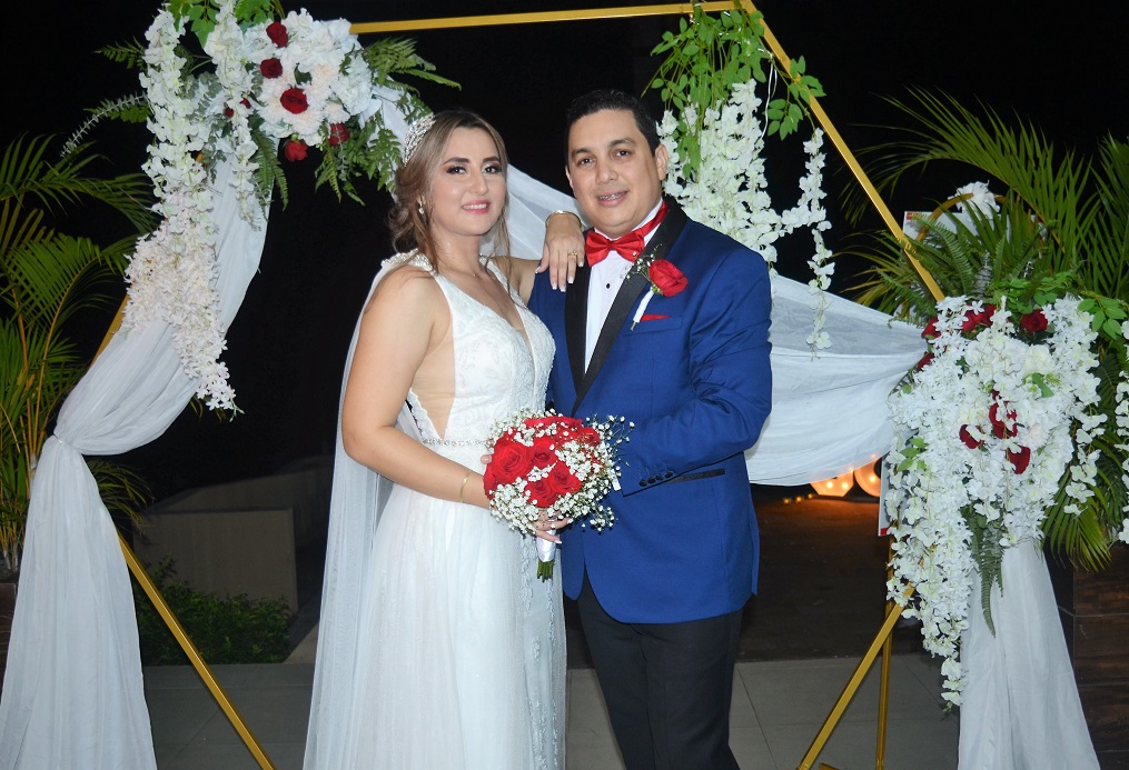 Enlace matrimonial de Luis López y Jessie Pineda