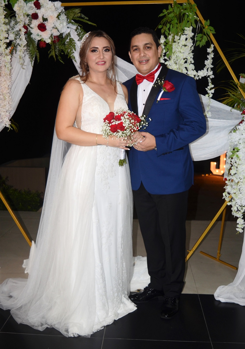 Enlace matrimonial de Luis López y Jessie Pineda