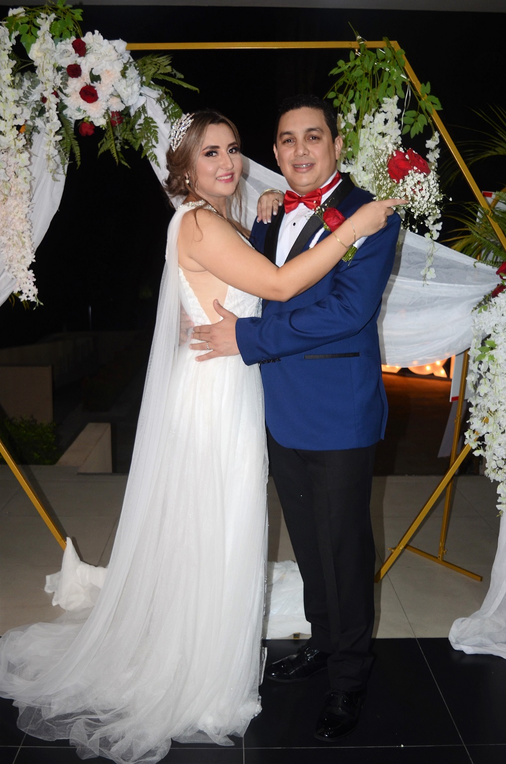 Enlace matrimonial de Luis López y Jessie Pineda