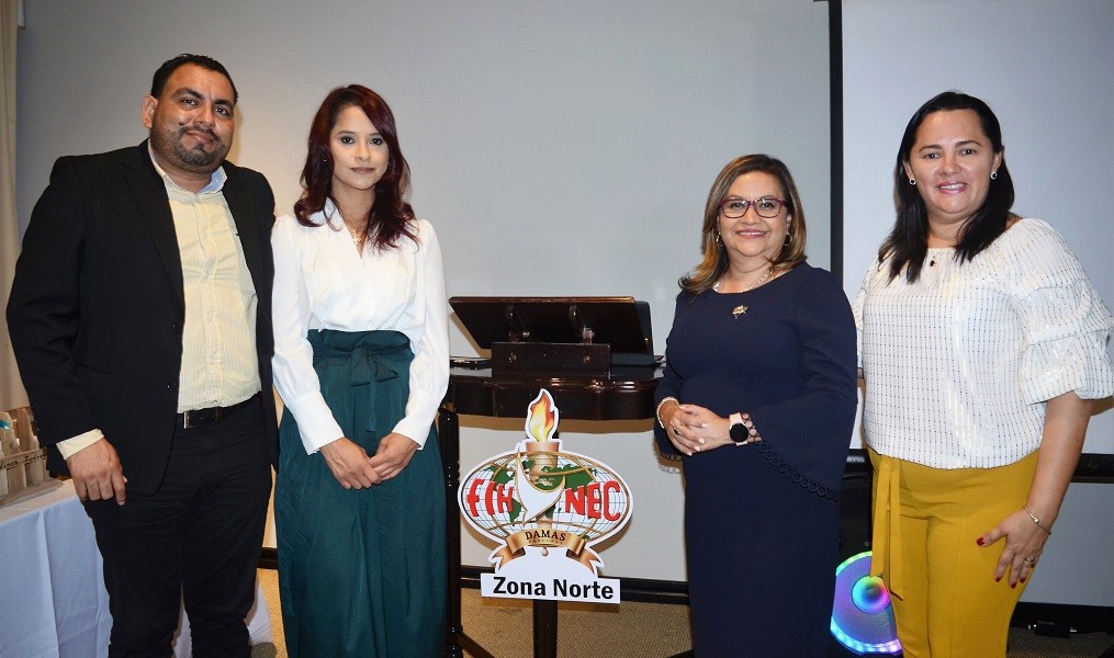 FIHNEC Damas Zona Norte Honduras anuncian lanzamiento de su revista y entrega reconocimiento a comunicadores