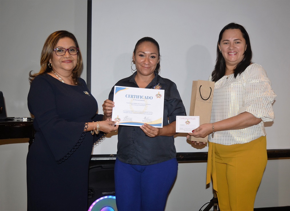 FIHNEC Damas Zona Norte Honduras anuncian lanzamiento de su revista y entrega reconocimiento a comunicadores