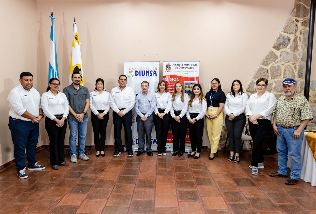 Alcaldía Municipal de Comayagua y Fundación Diunsa firman convenio de cooperación  