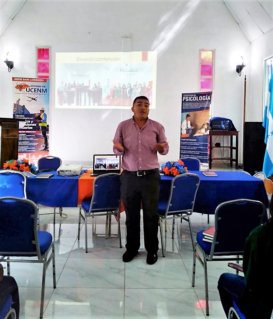 UCENM San Lorenzo recibió visita de alumnos del Instituto Técnico Departamental Terencio Sierra de Nacaome