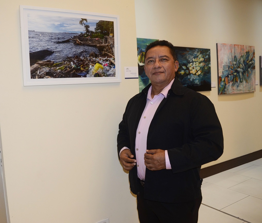 Artistas dedican sus obras a hacer conciencia sobre la protección del Golfo de Honduras