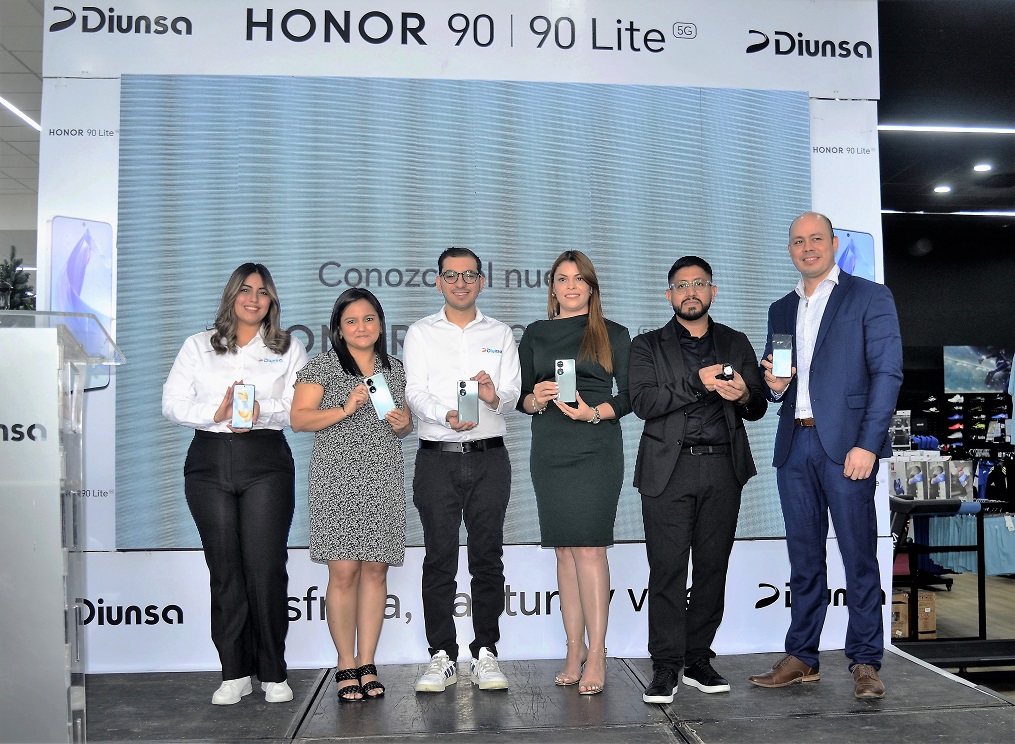 Encuentra los nuevos celulares HONOR 90 en Diunsa