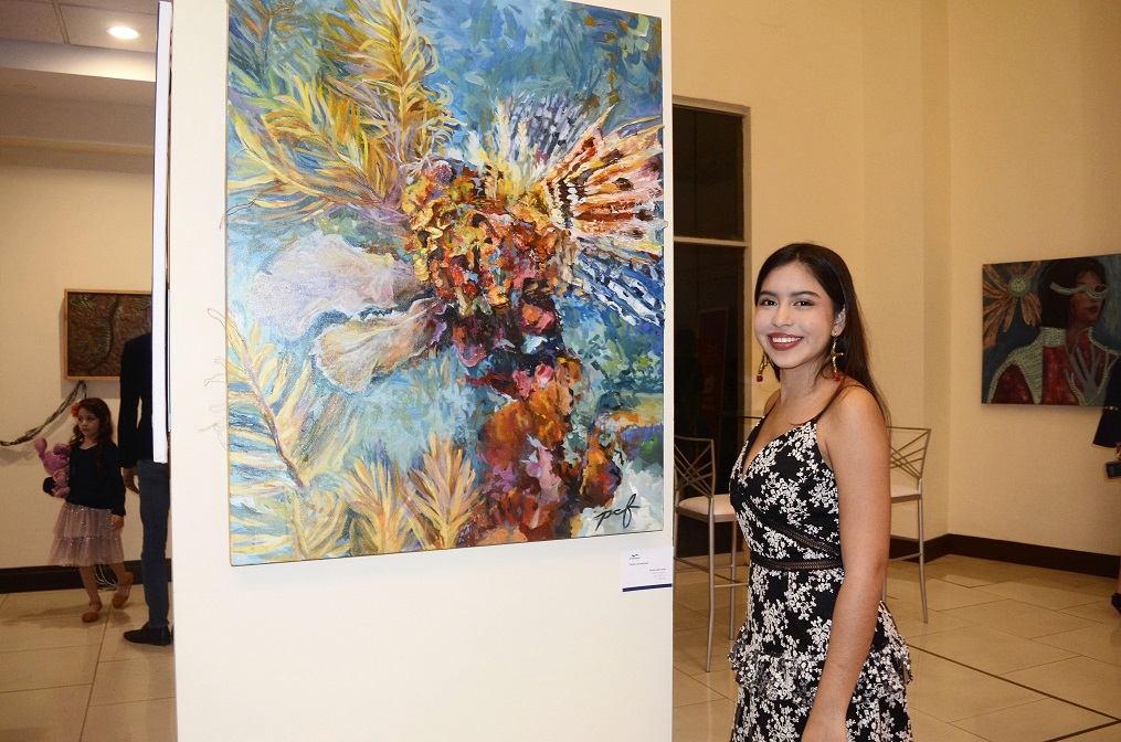 Artistas dedican sus obras a hacer conciencia sobre la protección del Golfo de Honduras