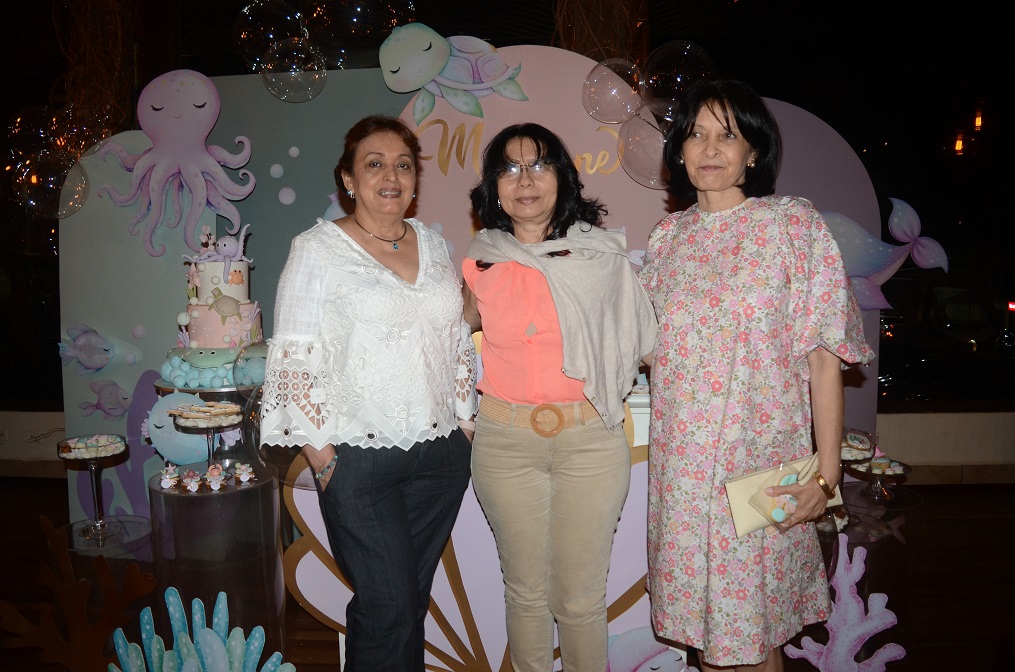 Inspirado en la temática “Under the sea” celebran el baby shower de Katherine Funez