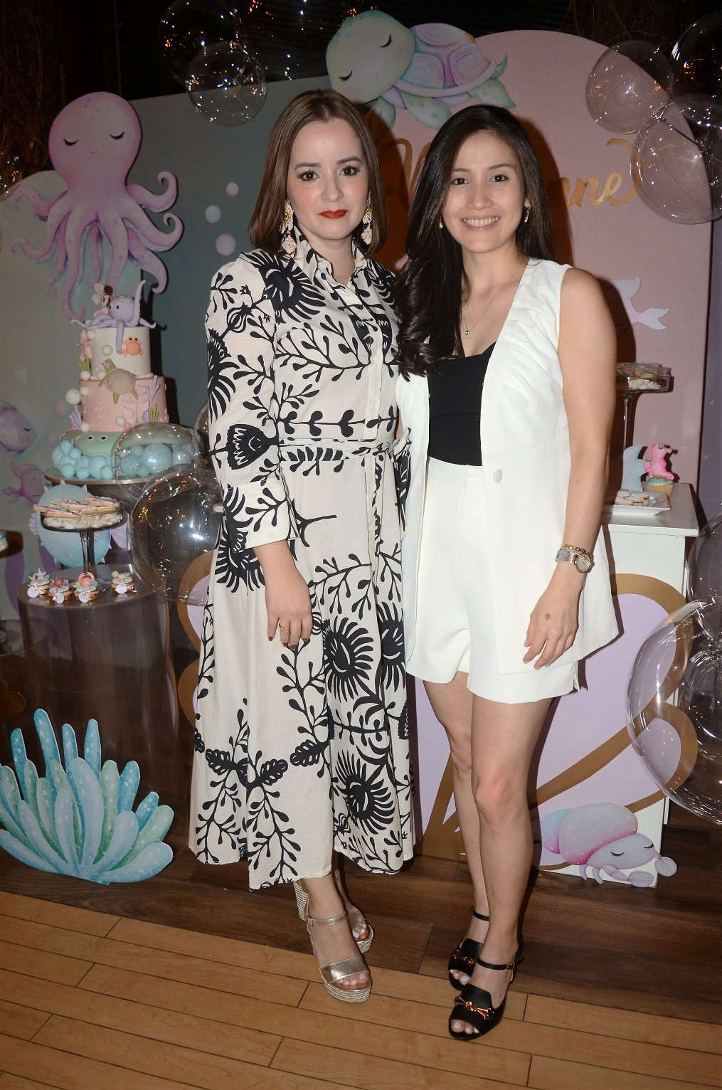 Inspirado en la temática “Under the sea” celebran el baby shower de Katherine Funez