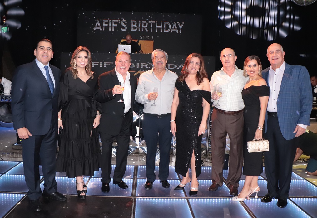 Una velada inolvidable en el cumpleaños 75 de don Afif Diek