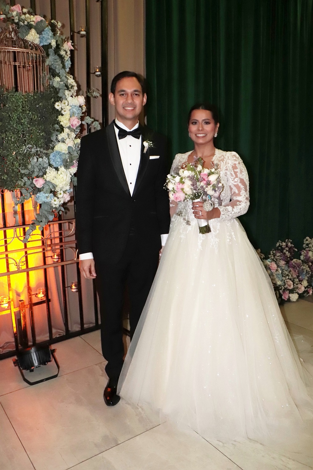 La romántica boda de Carolina David y Germen Reyes