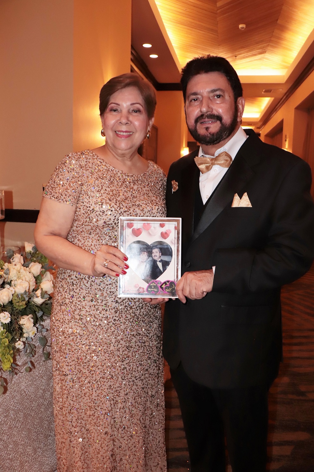 Emerson Enamorado y Miriam Pineda de Enamorado celebran sus Bodas de Oro de