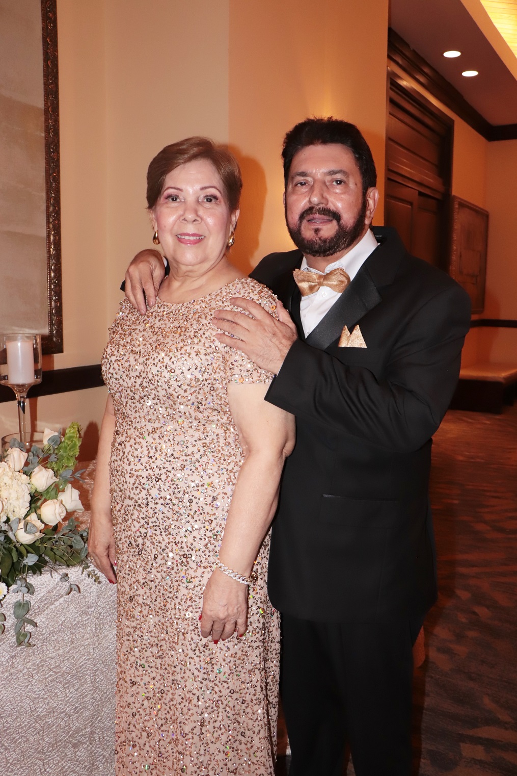 Emerson Enamorado y Miriam Pineda de Enamorado celebran sus Bodas de Oro de