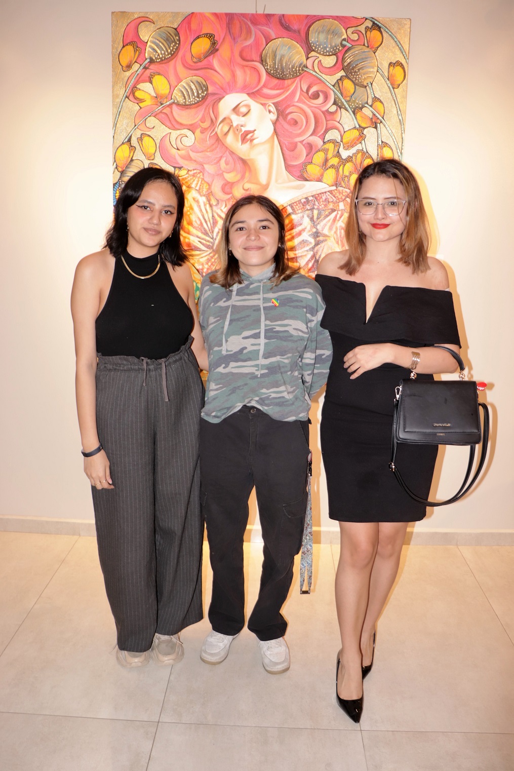 Inauguran en el Centro Cultural Sampedrano exposición pictórica colectiva “Pinceladas del alma”
