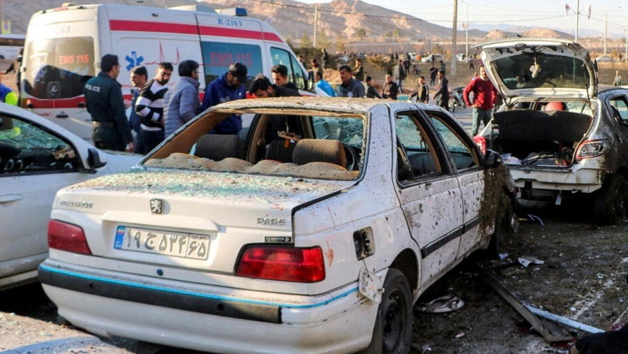 Atentado terrorista en Irán deja más de 100 muertos en memorial por exlíder de Guardia Revolucionaria