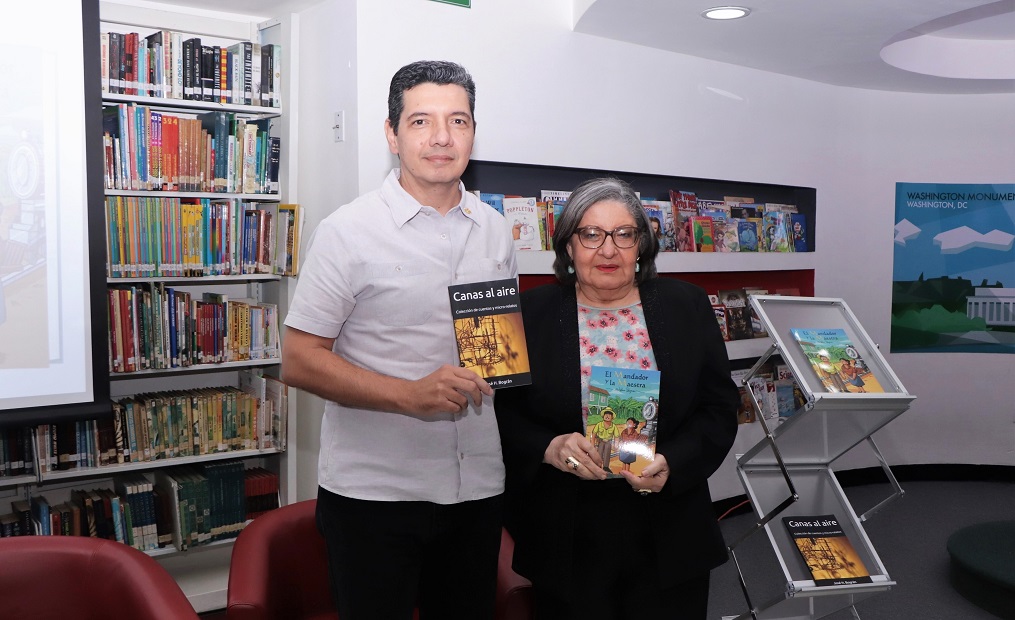Waldina Bográn y José H. Bográn cierran el 2023 presentando sus libros “El Mandador y la Maestra