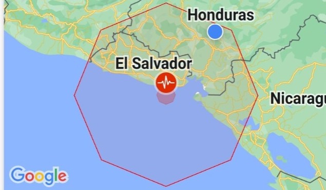 Temblor de 5,7 de magnitud Sacude a El Salvador