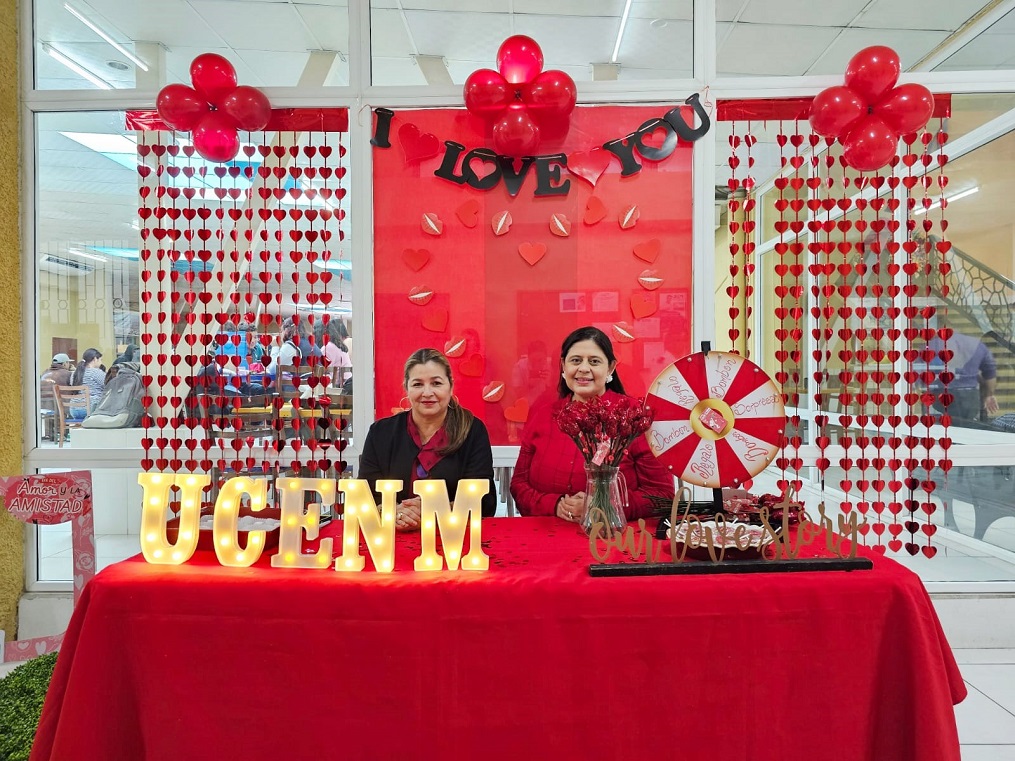 Alegre celebración de Día del Amor y la Amistad en UCENM