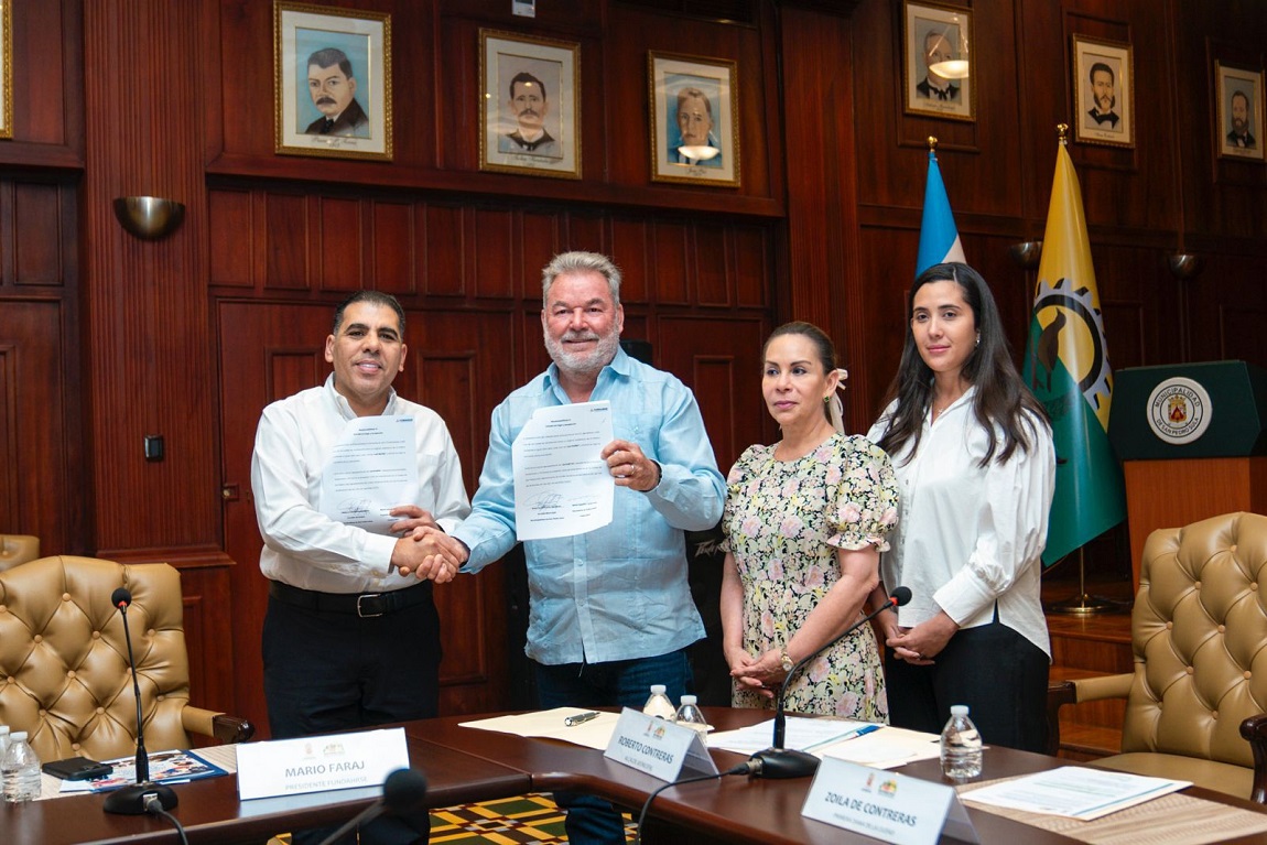 FUNDAHRSE y la Municipalidad de San Pedro Sula firman carta de entendimiento