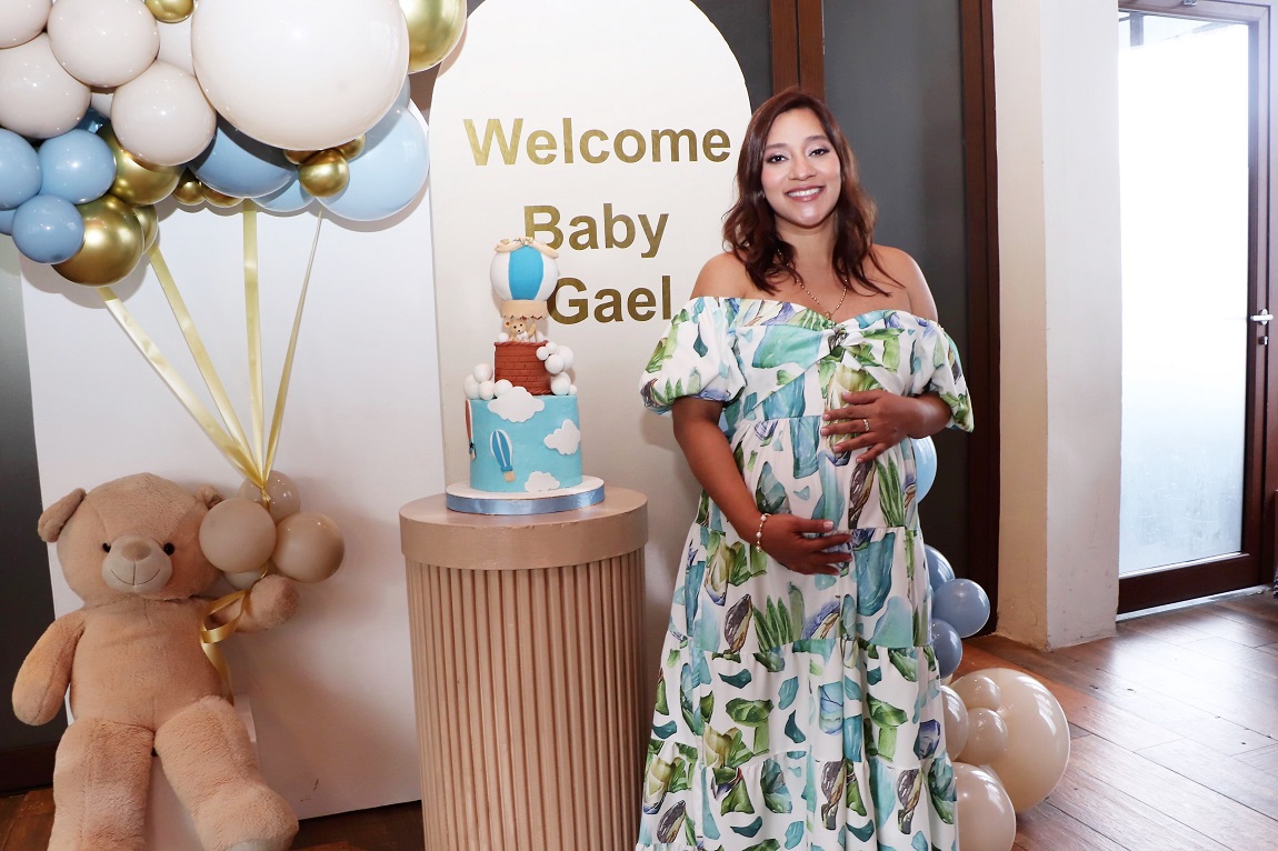 Adorable baby shower para darle la bienvenida al primogénito de Carolina Mejía de Coto