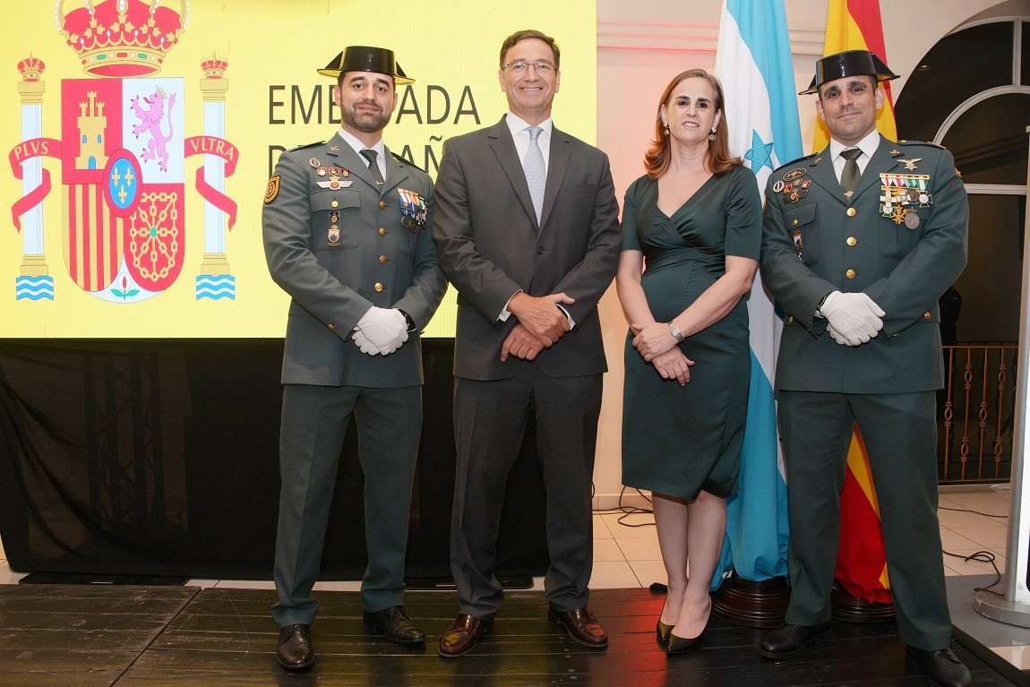 España celebra su Fiesta Nacional en San Pedro Sula con espectáculo flamenco