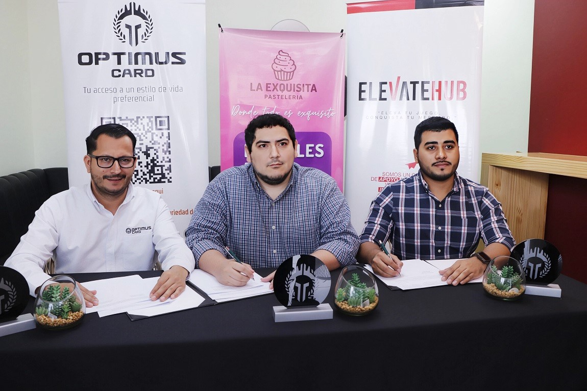 UTH, Optimus Card y Pastry House by La Exquisita estrechan lazos para impulsar la educación, el emprendimiento hondureño