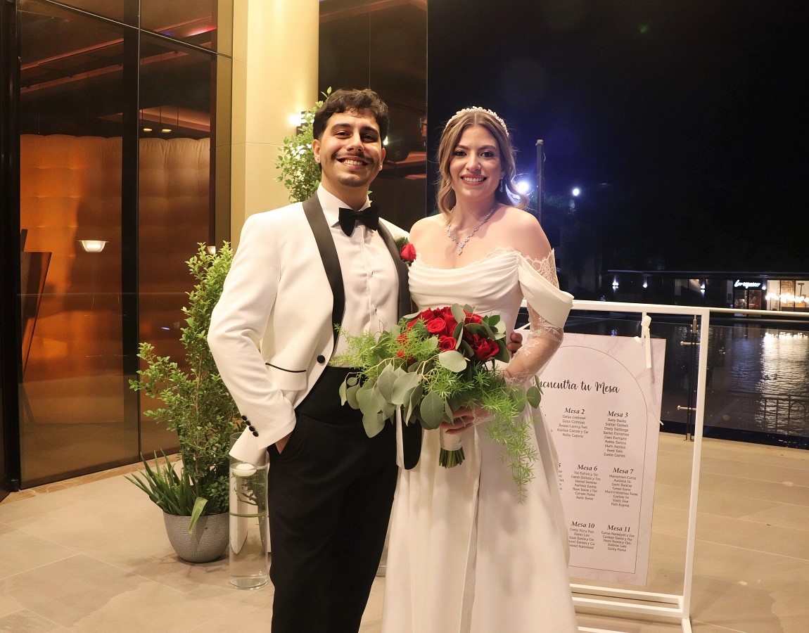 La elegante boda de Arlette Cueto y Lázaro López