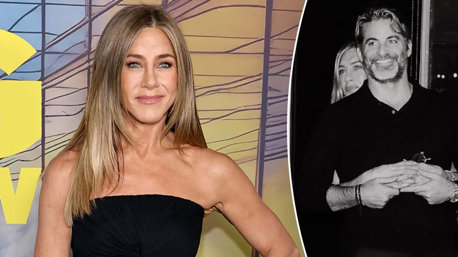 Jennifer Aniston comparte la primera foto con su novio Jim Curtis