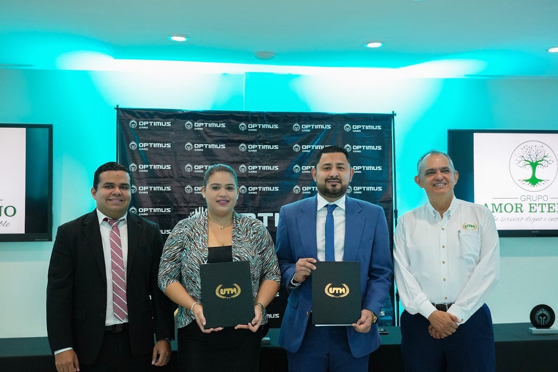 UTH, Optimus Card e Infinity Funeral Assistance impulsan una alianza para fortalecer el bienestar y la seguridad familiar