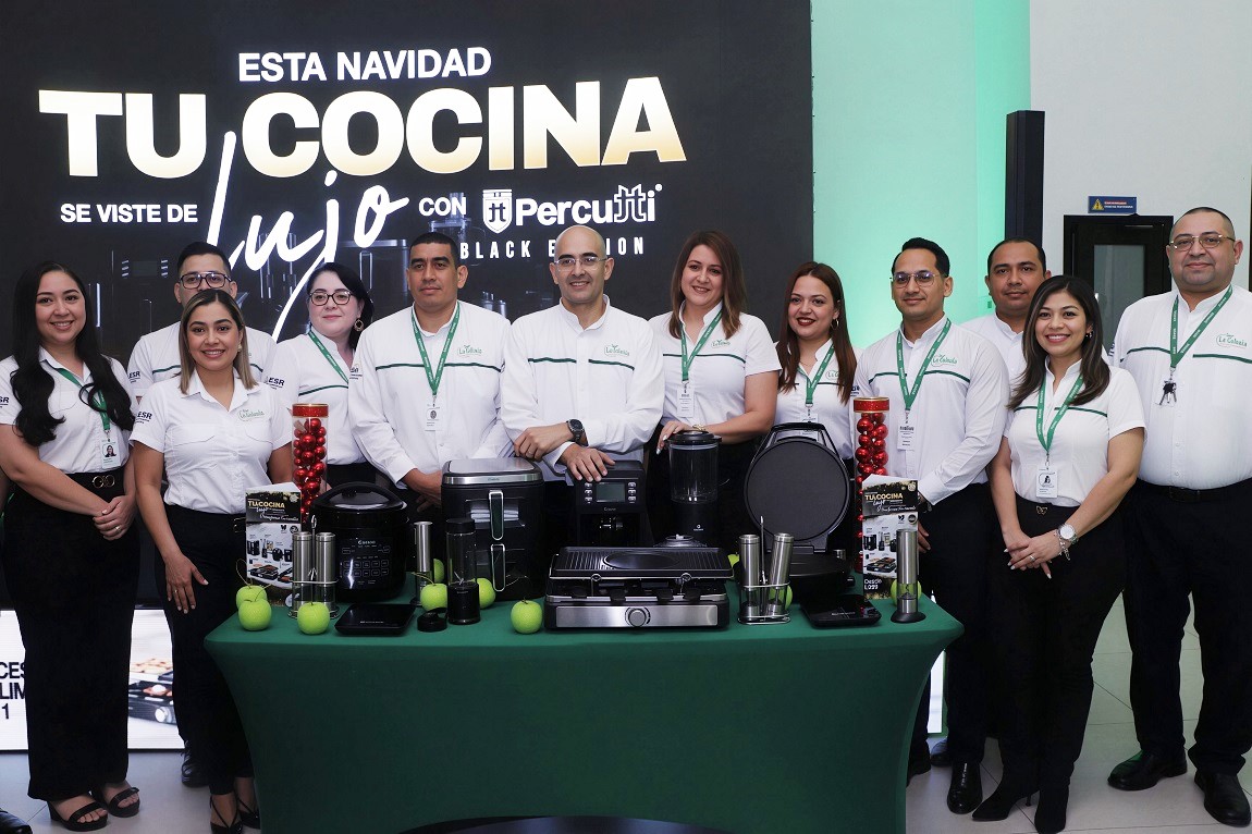Supermercados La Colonia viste de lujo la cocina de las familias hondureñas con la exclusiva colección Percutti Black Edition