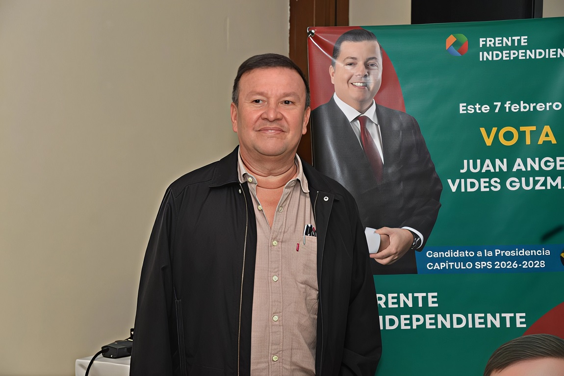 Jorge Abilio Serrano oficializa en San Pedro Sula su ruta hacia la presidencia del CAH por el Frente Independiente