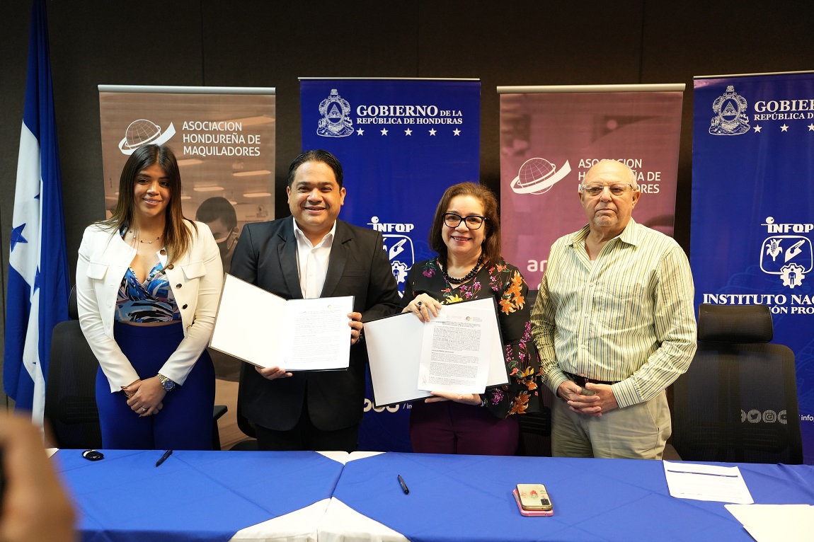 Alianza estratégica: AHM e INFOP renuevan convenio para potenciar la competitividad de la maquila