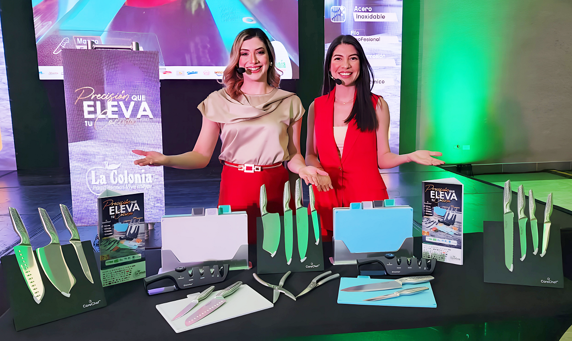 Supermercados La Colonia lanza “Core Chef”: la colección de cuchillos que transforma la cocina hondureña