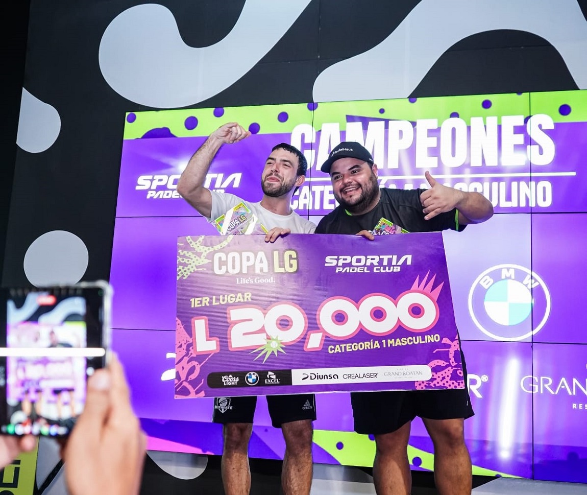 Sportia Pádel Club cierra con éxito la Copa LG tras nueve días de competencia