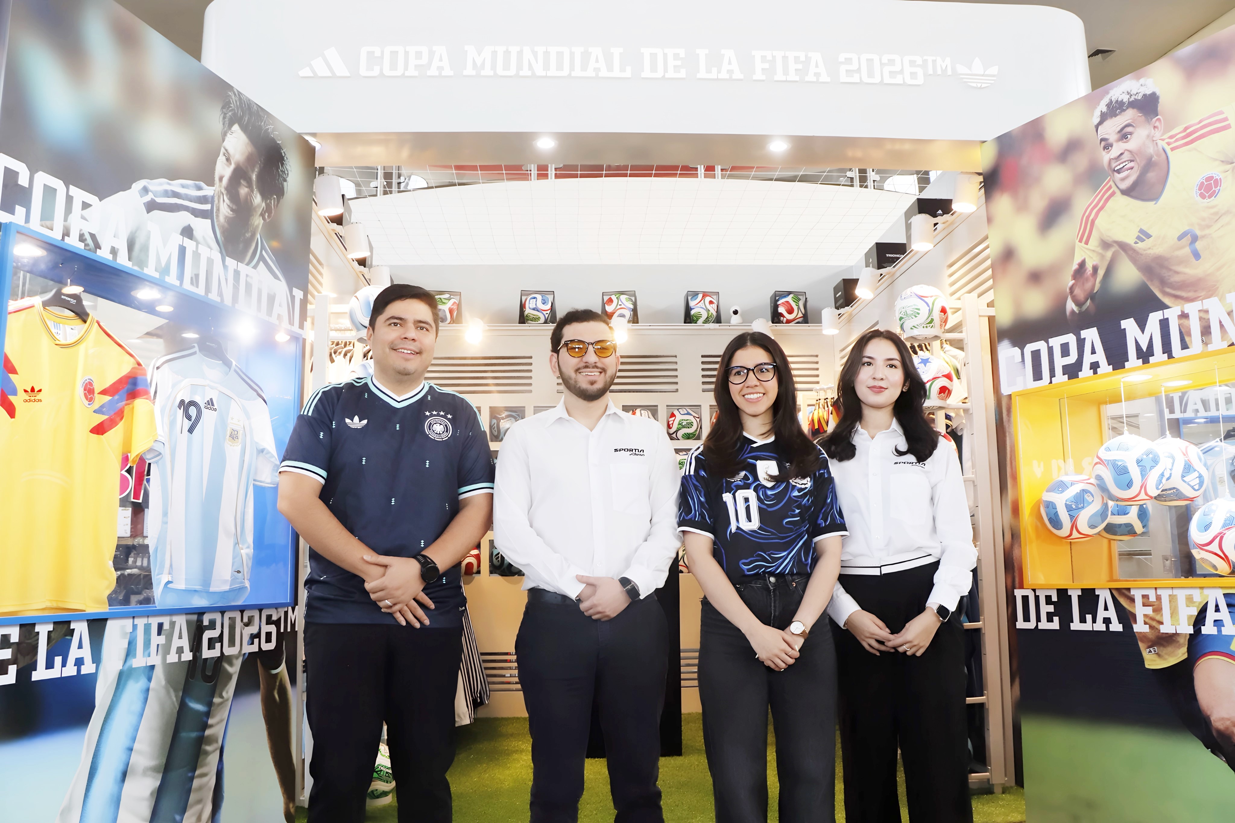 Adidas inaugura su exclusiva Pop-Up Store inspirada en la Copa Mundial de la FIFA™ 2026 en City Mall San Pedro Sula