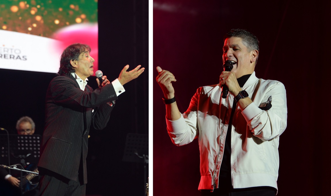 ¡A ritmo de merengue y romance! Eddy Herrera y Los Galos hacen vibrar a San Pedro Sula