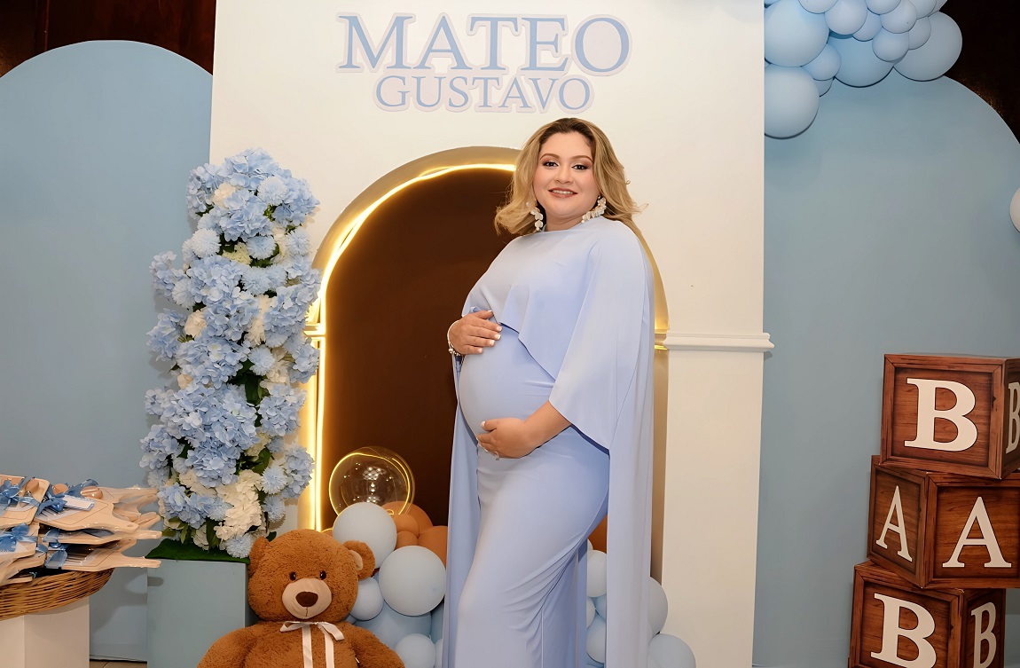 Entre ositos y globos aerostáticos: El encantador Baby Shower de María Fernanda de Alvarado