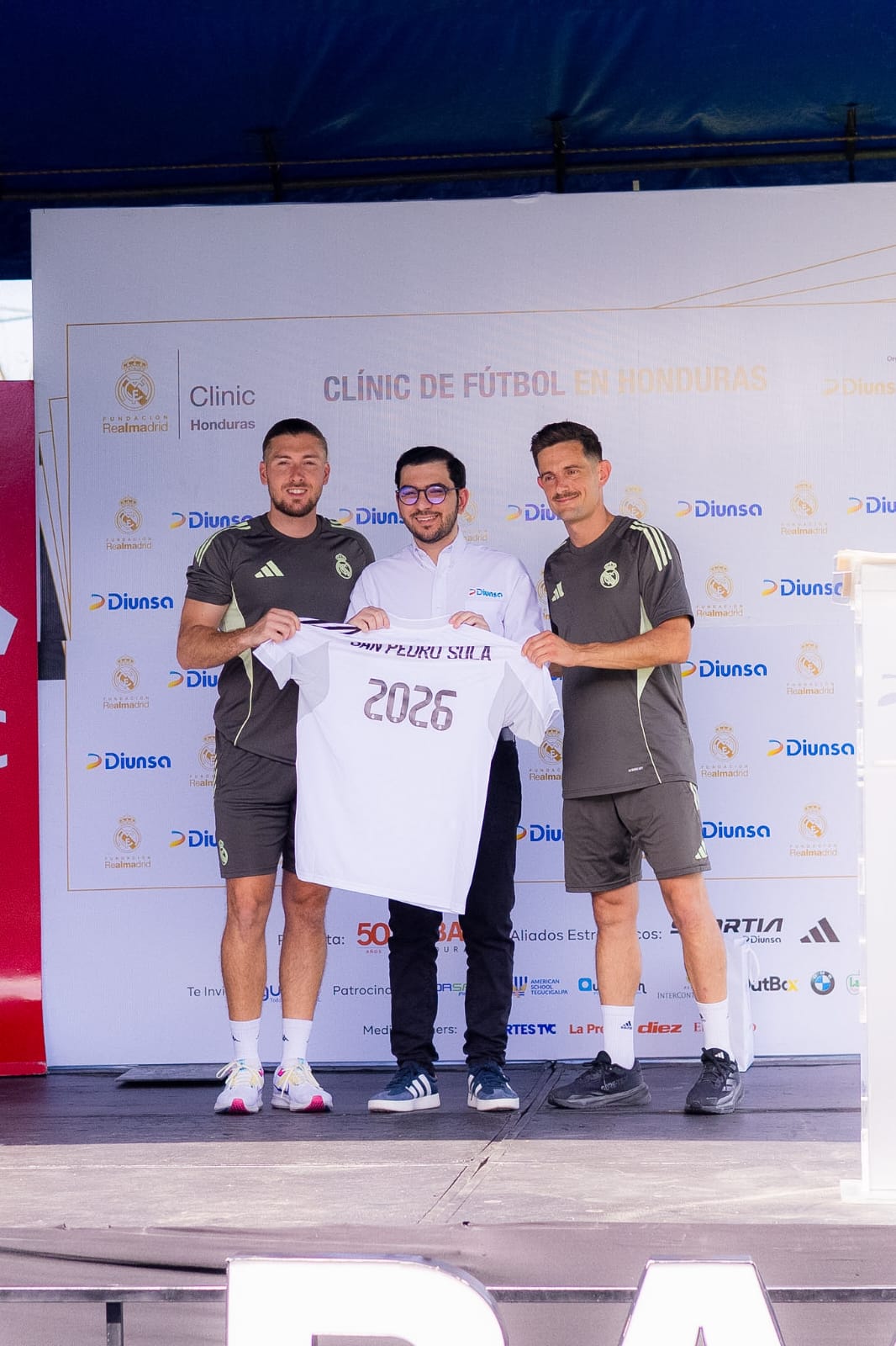 Diunsa inaugura la quinta edición de los Clinics de la Fundación Real Madrid en Honduras
