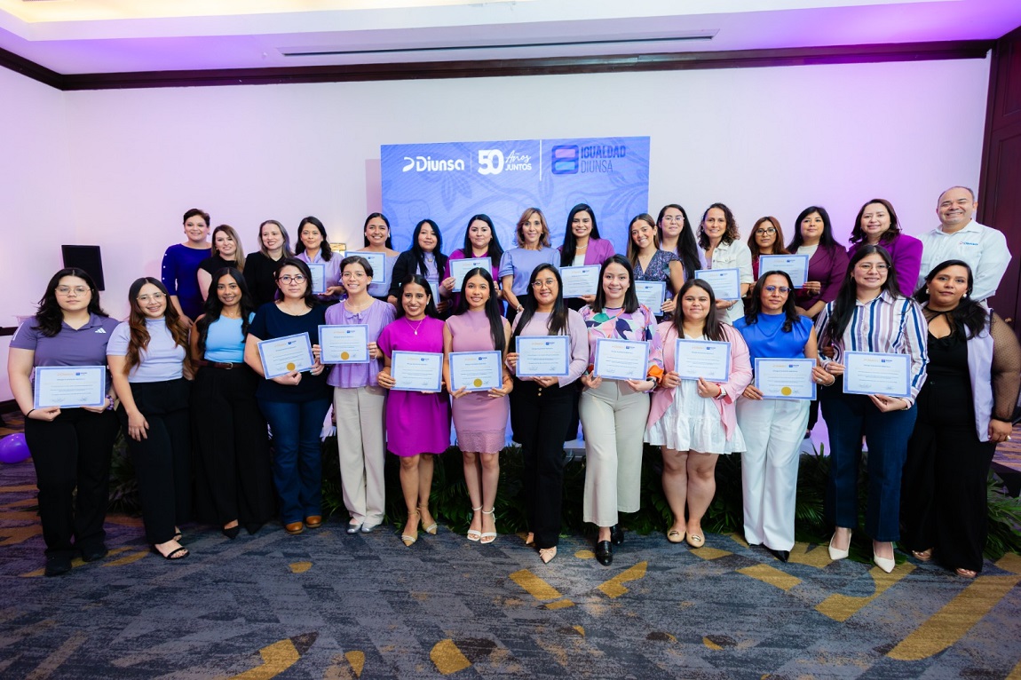 En el marco de su 50 aniversario, Diunsa celebra el liderazgo femenino al clausurar la tercera edición del Programa Igualdad
