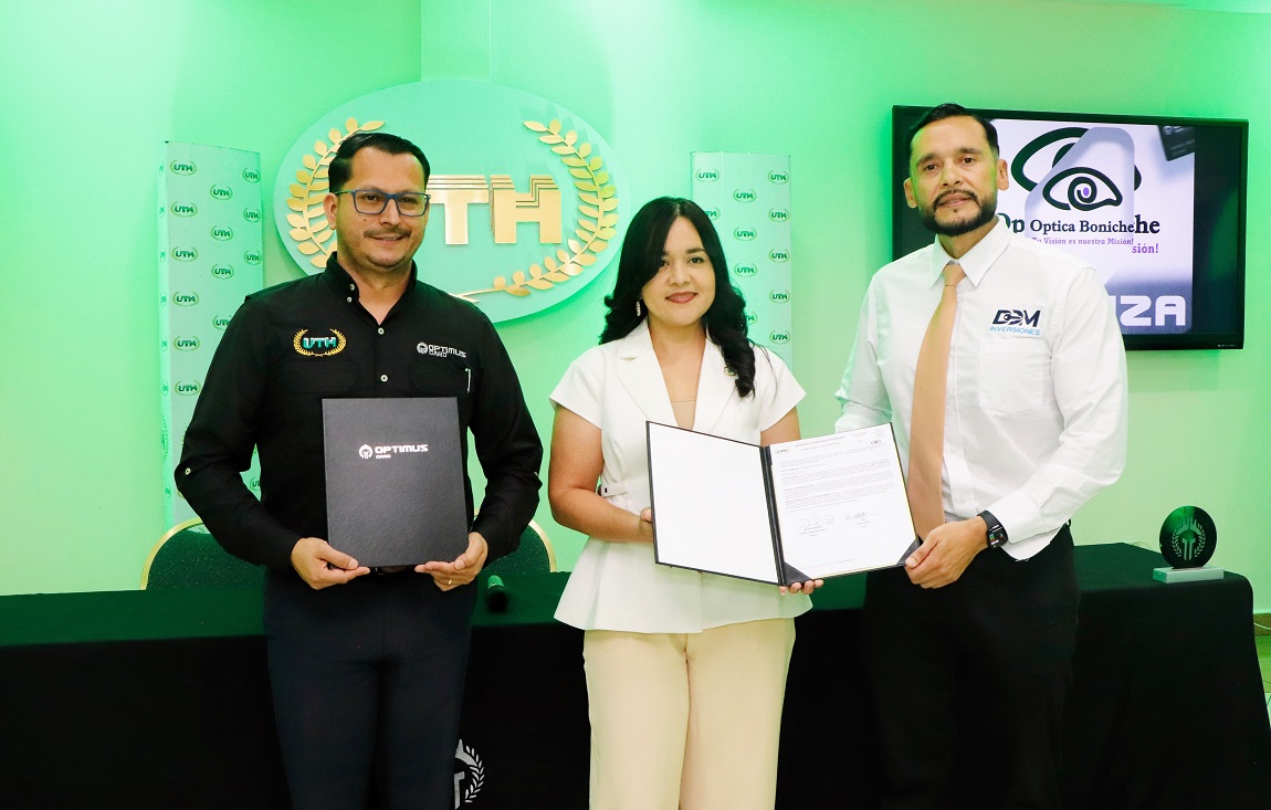 Alianza estratégica de UTH y Optimus Card con Óptica Boniche ofrece hasta un 60% de descuento en salud visual