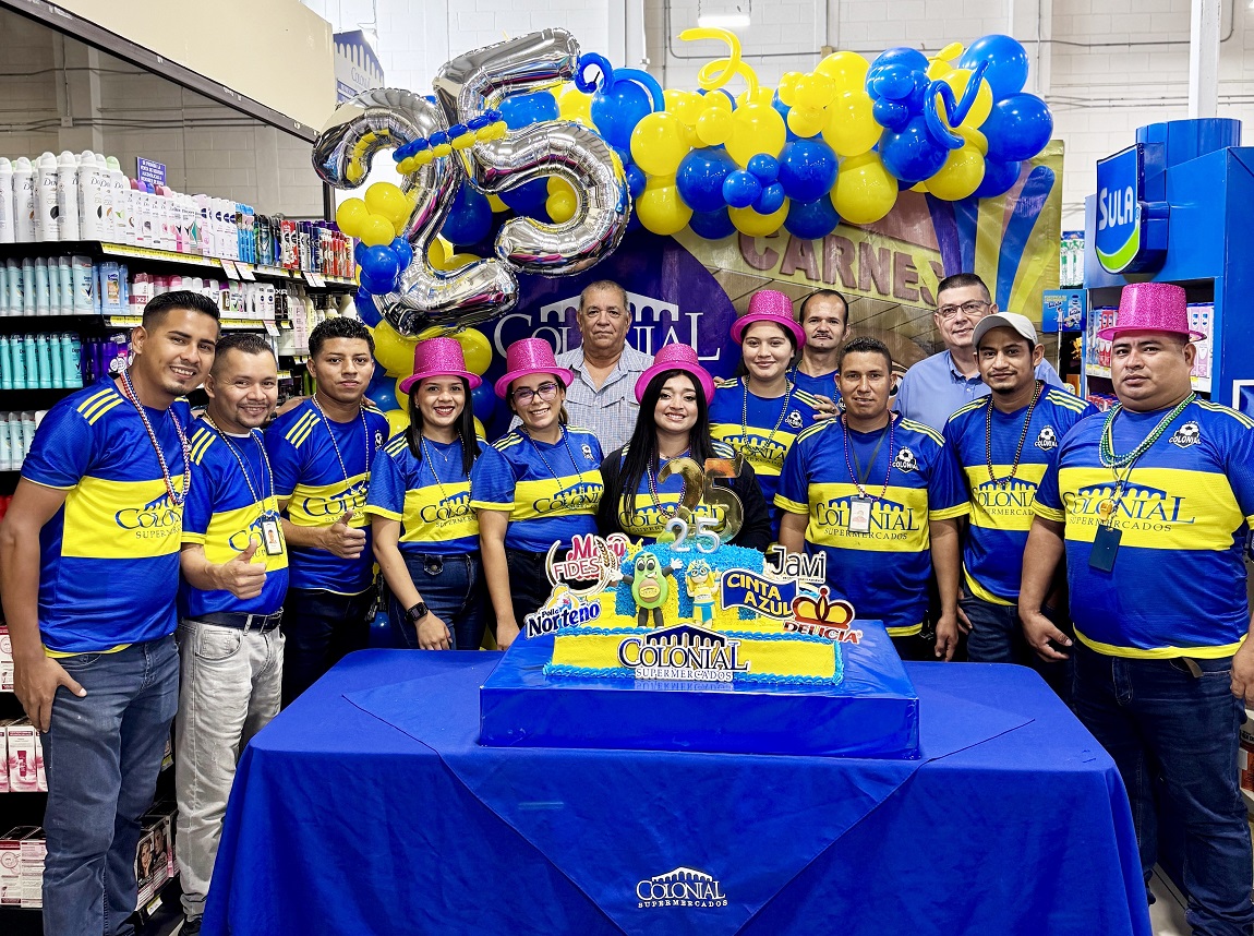 Supermercados Colonial arranca la fiesta de sus 25 años en Sucursal Boulevard del Sur
