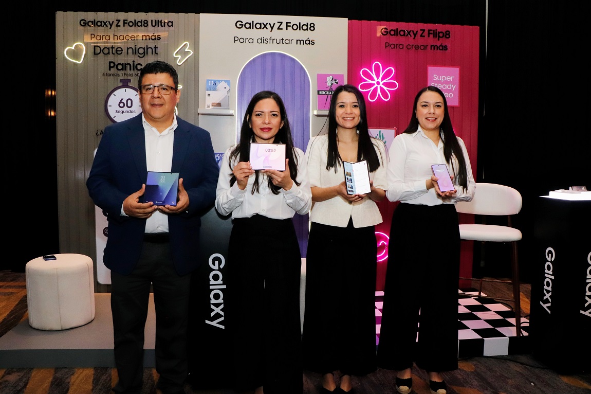 Diunsa y Samsung lanzan en Honduras la revolucionaria serie Galaxy Z8 y sus nuevos wearables