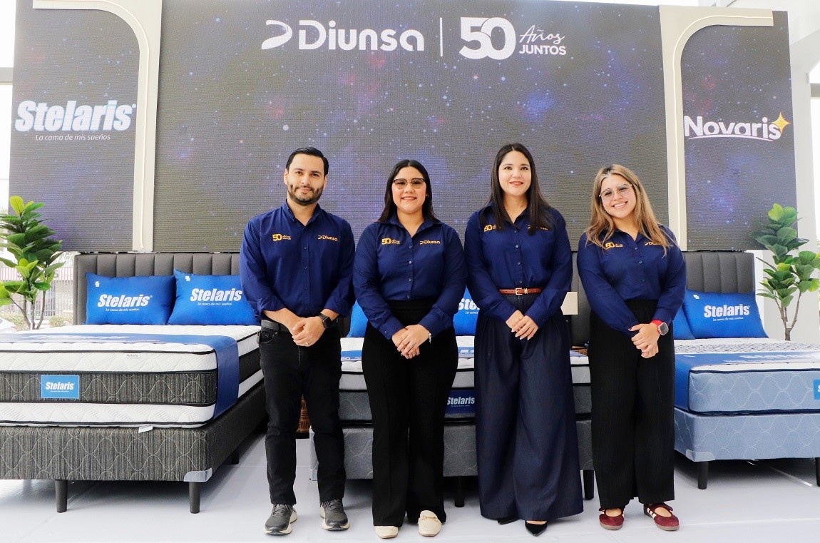 Diunsa y Stelaris presentan la nueva serie de camas Novaris: Una nueva propuesta de descanso